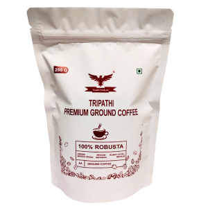 Tripathi Products Premium Robusta Ground Coffee 250 Grams
