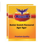 Butterscotch Flavoured Agar Agar Powder 2 × 100g | Vegetarian Jelly Setting Agent | Tripathi Products
